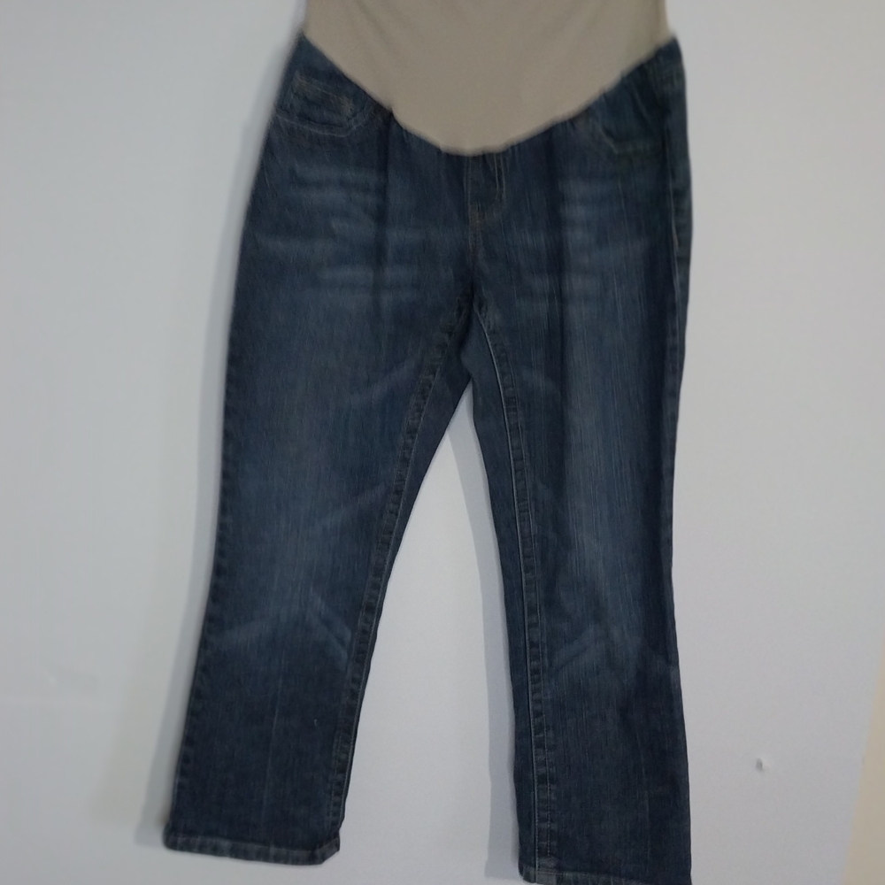 Indigo Blue Women's Straight Leg Jeans - Dark Denim